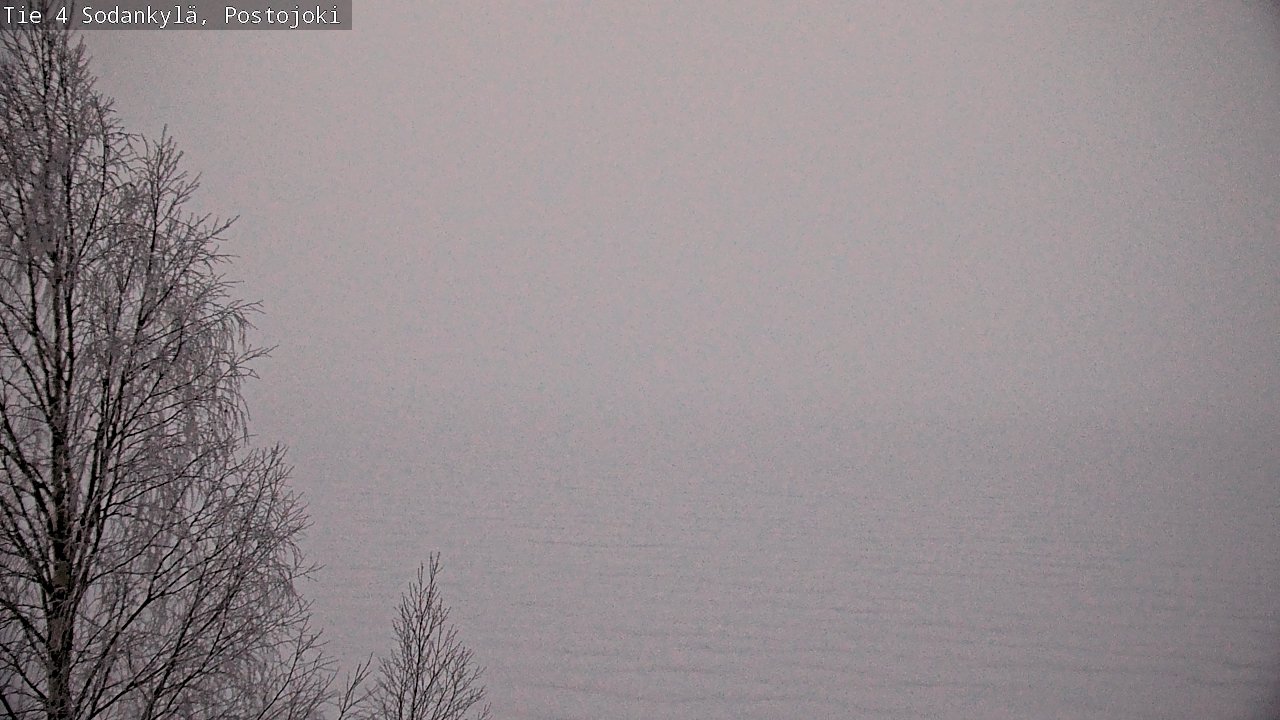 Weather Camera Image Road 4 Sodankylä, Postojoki, Sodankylä, Lappi