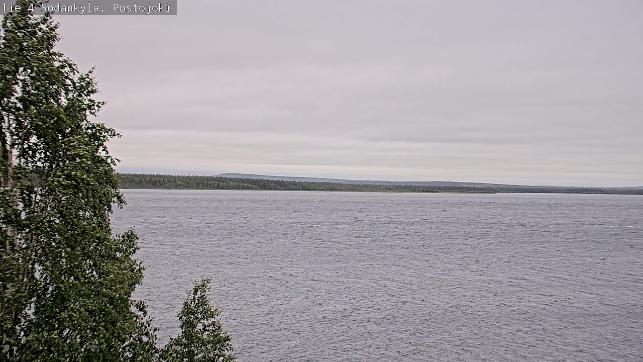 Weather Camera Image Road 4 Sodankylä, Postojoki, Sodankylä, Lappi