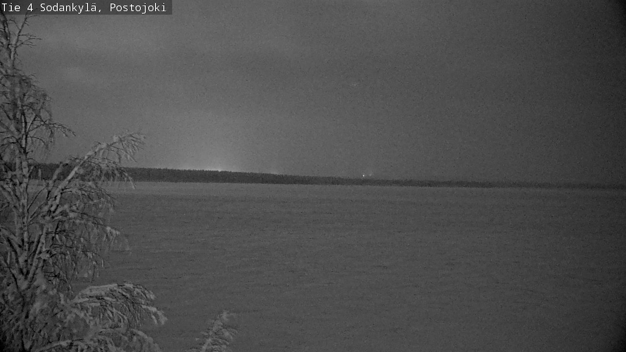 Weather Camera Image Road 4 Sodankylä, Postojoki, Sodankylä, Lappi