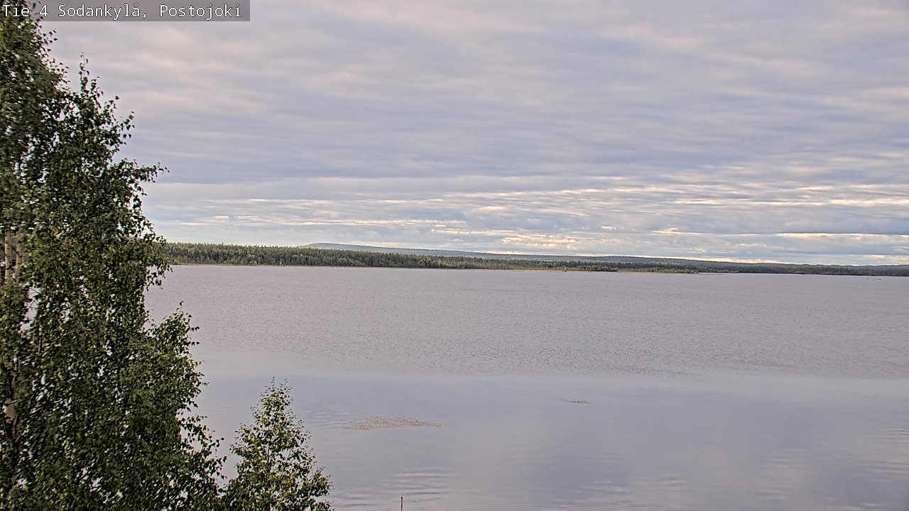 Weather Camera Image Road 4 Sodankylä, Postojoki, Sodankylä, Lappi