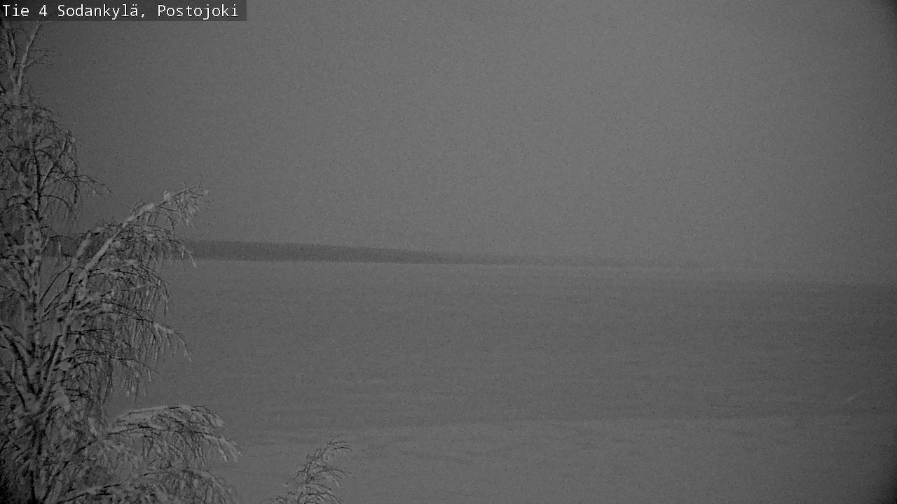 Weather Camera Image Road 4 Sodankylä, Postojoki, Sodankylä, Lappi