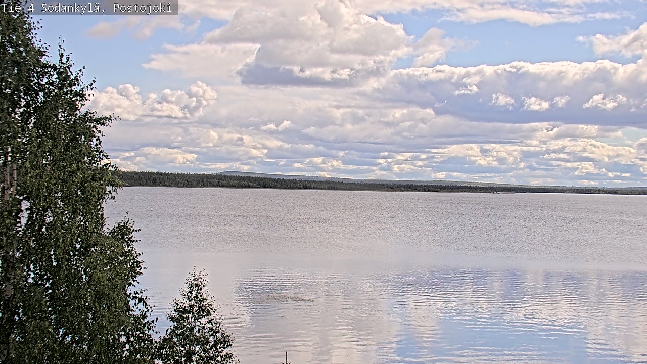 Weather Camera Image Road 4 Sodankylä, Postojoki, Sodankylä, Lappi