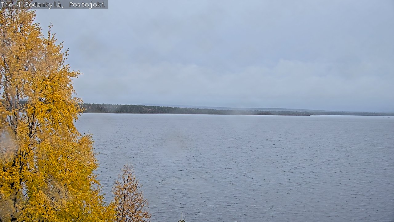 Weather Camera Image Road 4 Sodankylä, Postojoki, Sodankylä, Lappi