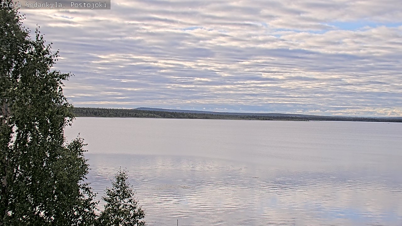 Weather Camera Image Road 4 Sodankylä, Postojoki, Sodankylä, Lappi