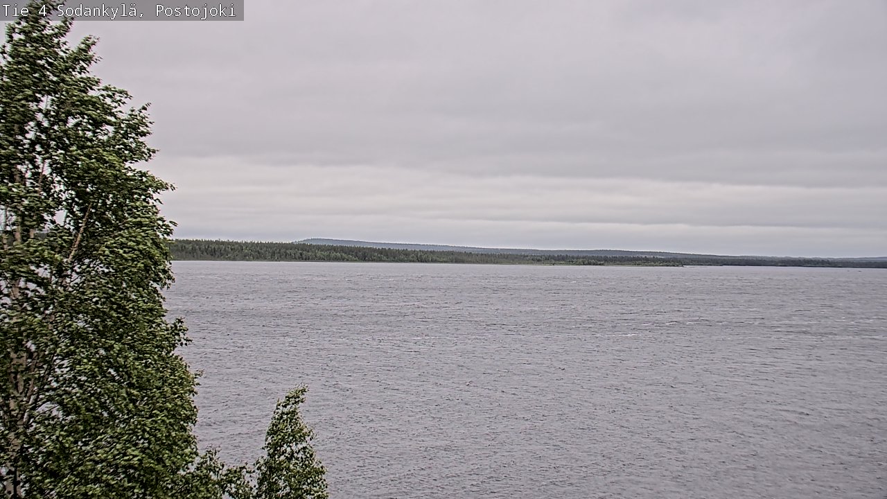 Weather Camera Image Väg 4 Sodankylä, Postojoki, Sodankylä, Lappi