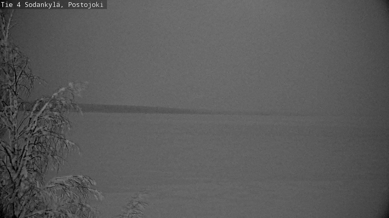 Weather Camera Image Road 4 Sodankylä, Postojoki, Sodankylä, Lappi