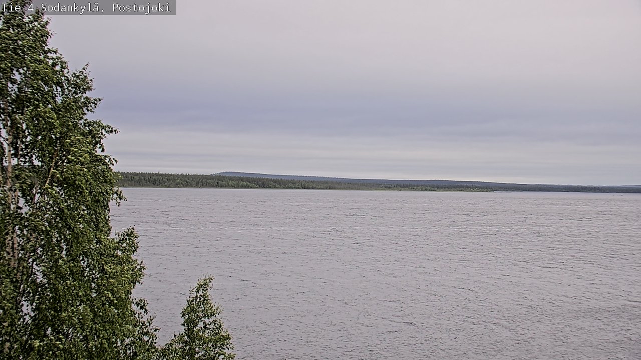 Weather Camera Image Road 4 Sodankylä, Postojoki, Sodankylä, Lappi
