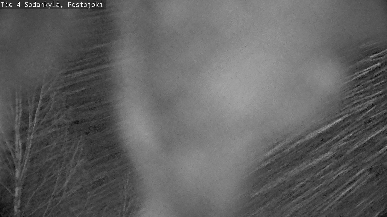 Weather Camera Image Road 4 Sodankylä, Postojoki, Sodankylä, Lappi