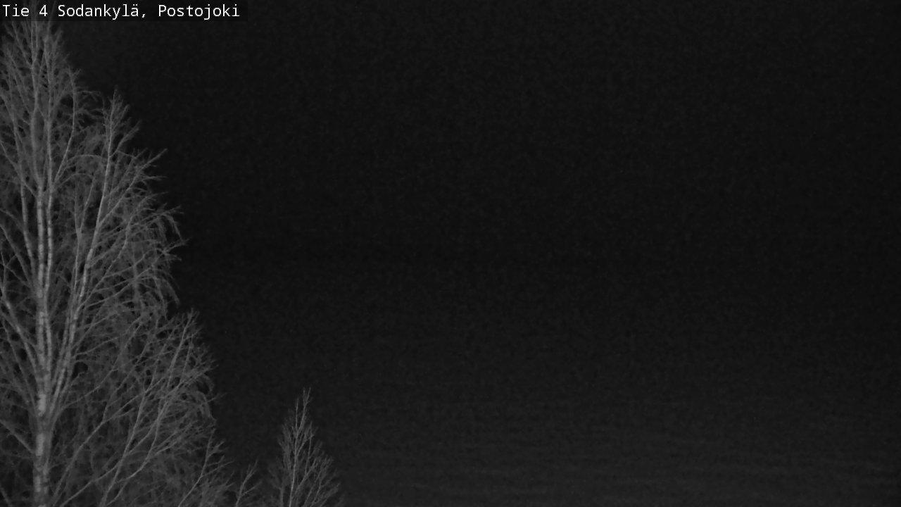 Weather Camera Image Road 4 Sodankylä, Postojoki, Sodankylä, Lappi