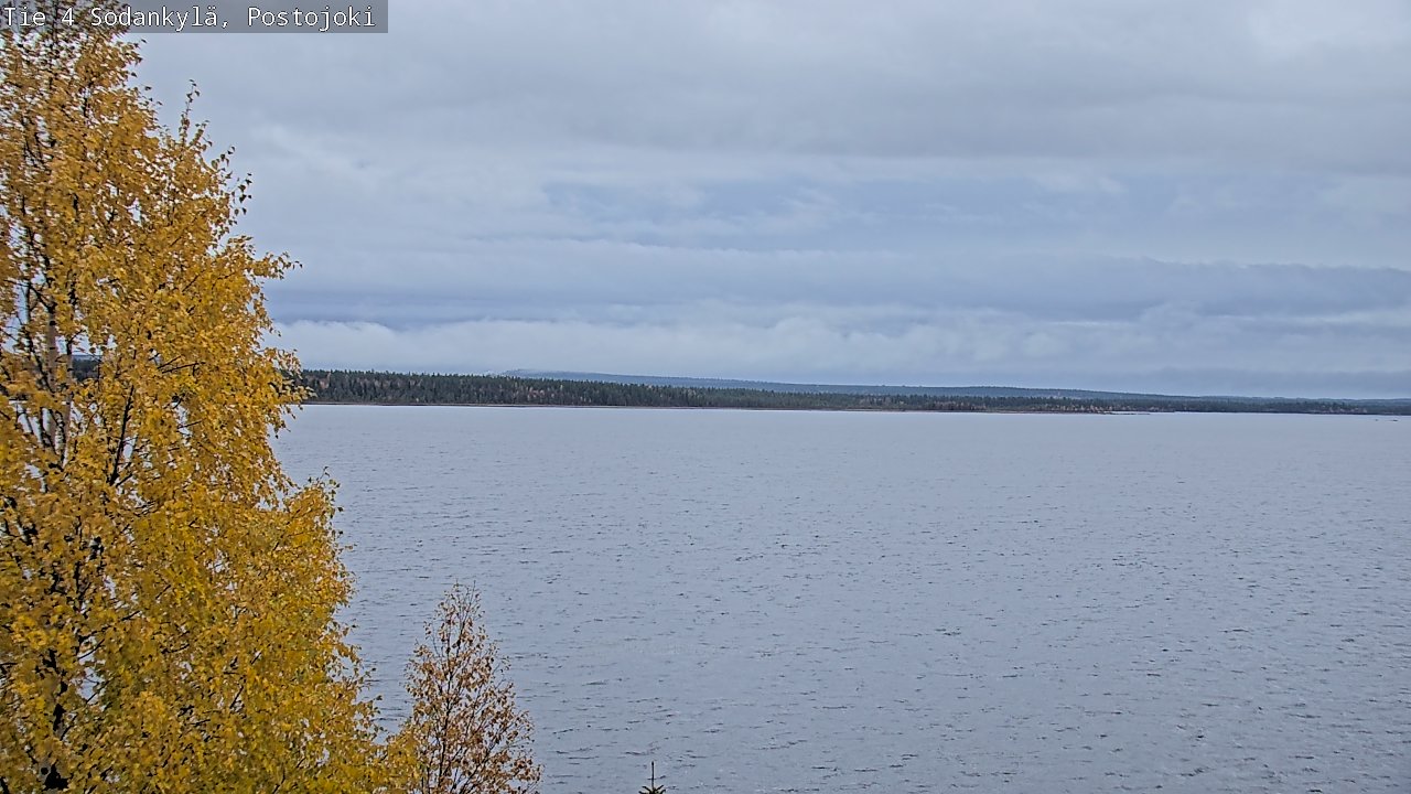 Weather Camera Image Väg 4 Sodankylä, Postojoki, Sodankylä, Lappi