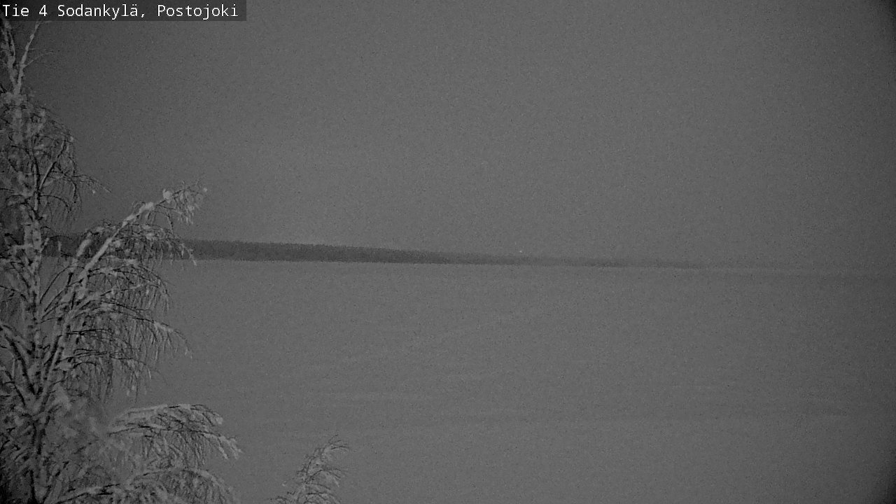 Weather Camera Image Road 4 Sodankylä, Postojoki, Sodankylä, Lappi