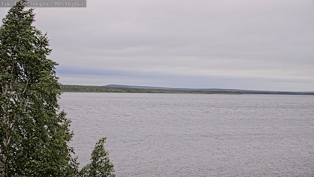Weather Camera Image Road 4 Sodankylä, Postojoki, Sodankylä, Lappi