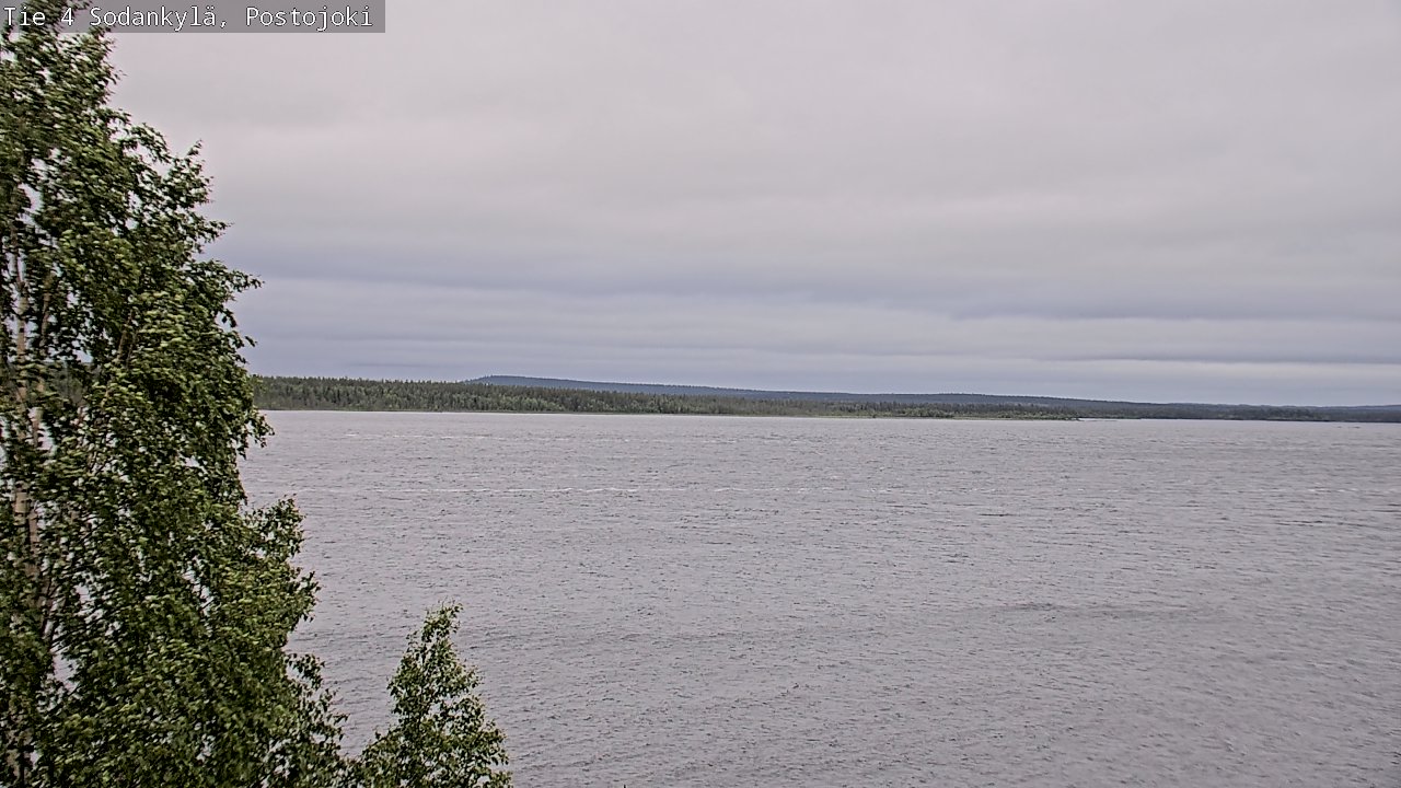 Weather Camera Image Road 4 Sodankylä, Postojoki, Sodankylä, Lappi