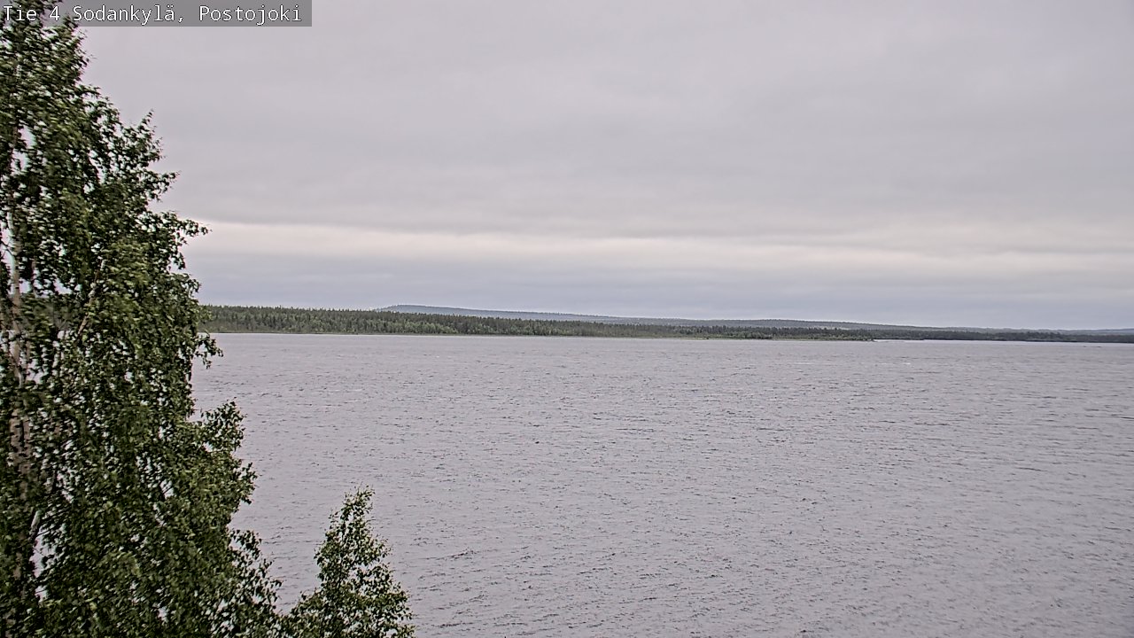 Weather Camera Image Väg 4 Sodankylä, Postojoki, Sodankylä, Lappi