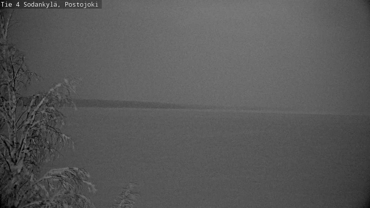 Weather Camera Image Road 4 Sodankylä, Postojoki, Sodankylä, Lappi