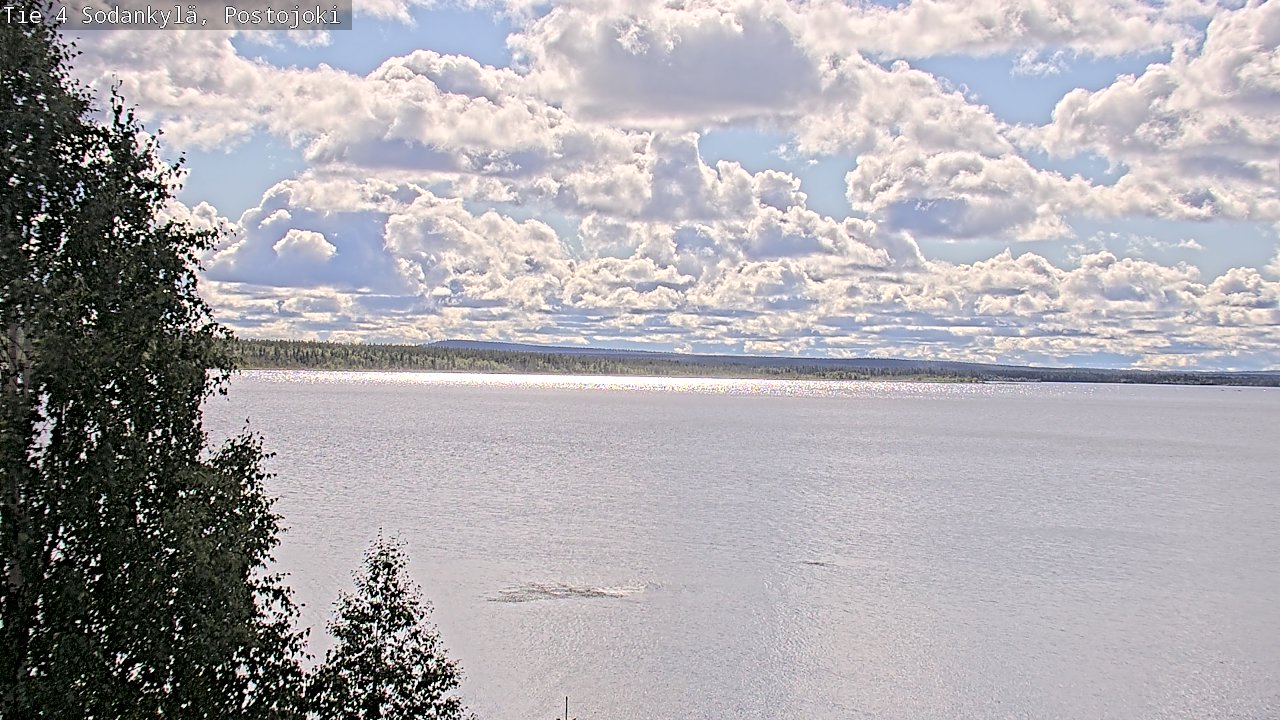 Weather Camera Image Road 4 Sodankylä, Postojoki, Sodankylä, Lappi