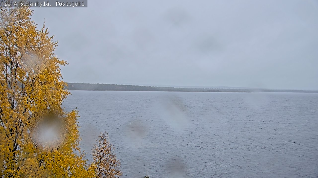 Weather Camera Image Road 4 Sodankylä, Postojoki, Sodankylä, Lappi