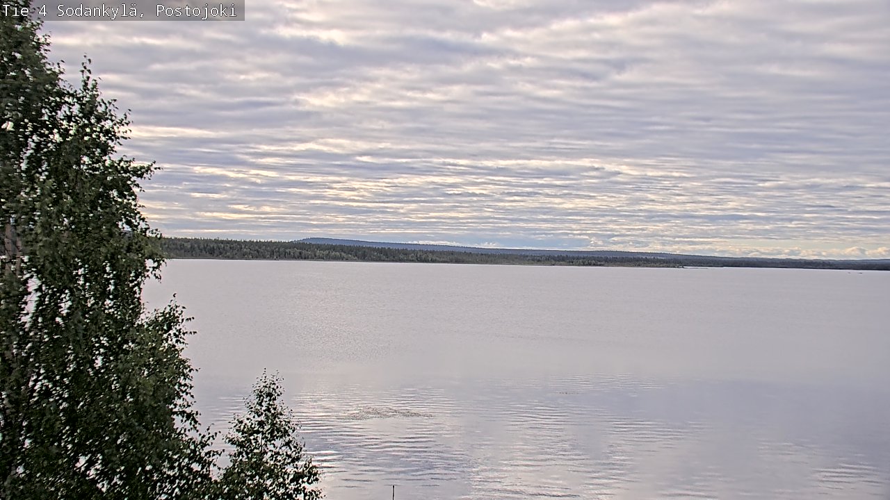 Weather Camera Image Road 4 Sodankylä, Postojoki, Sodankylä, Lappi