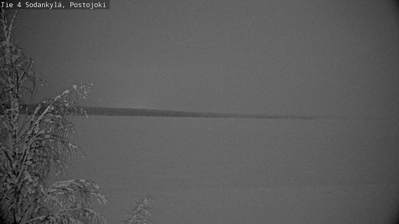 Weather Camera Image Road 4 Sodankylä, Postojoki, Sodankylä, Lappi