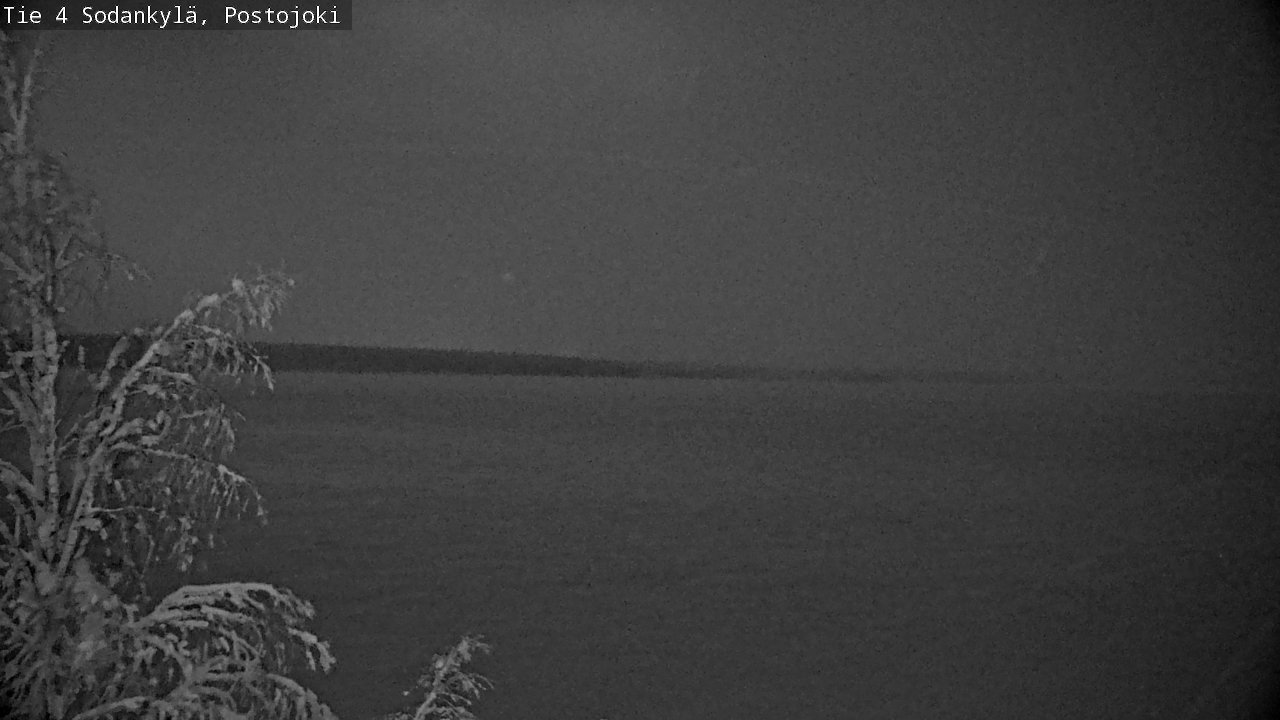 Weather Camera Image Road 4 Sodankylä, Postojoki, Sodankylä, Lappi