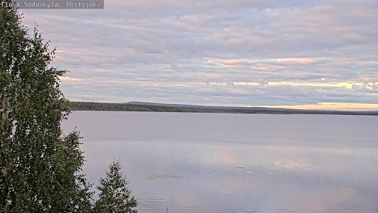 Weather Camera Image Road 4 Sodankylä, Postojoki, Sodankylä, Lappi