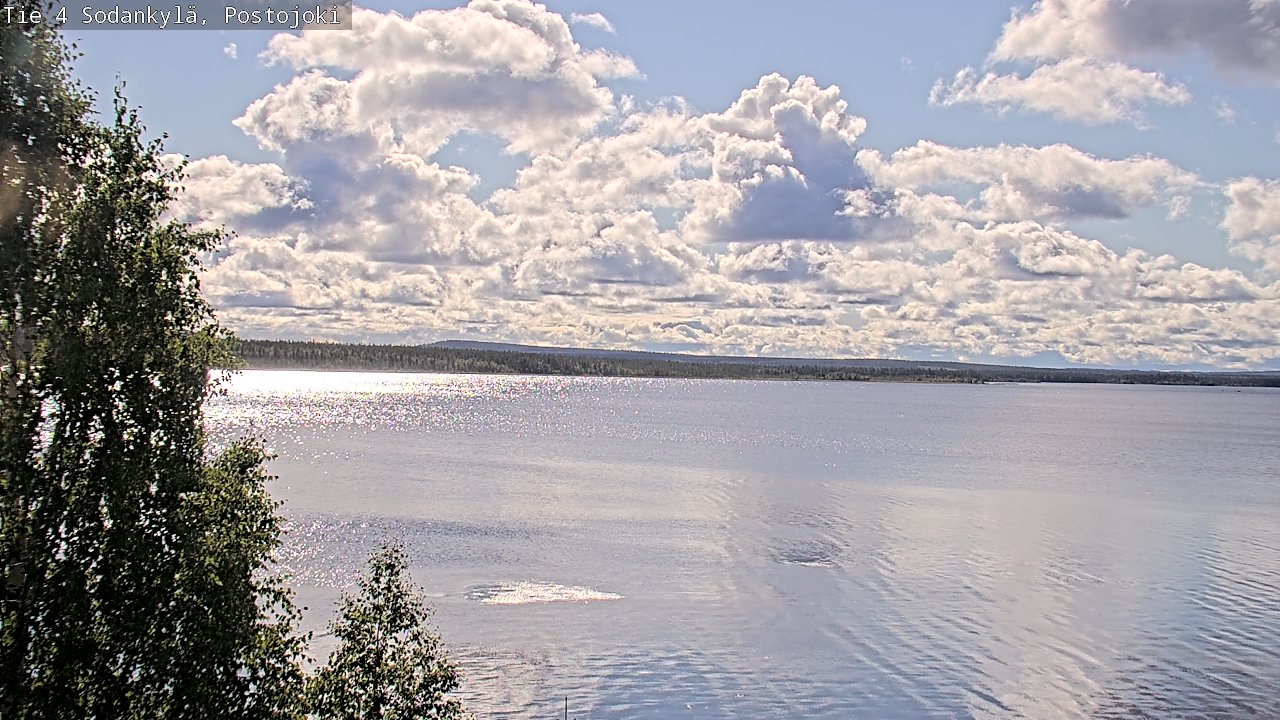Weather Camera Image Road 4 Sodankylä, Postojoki, Sodankylä, Lappi