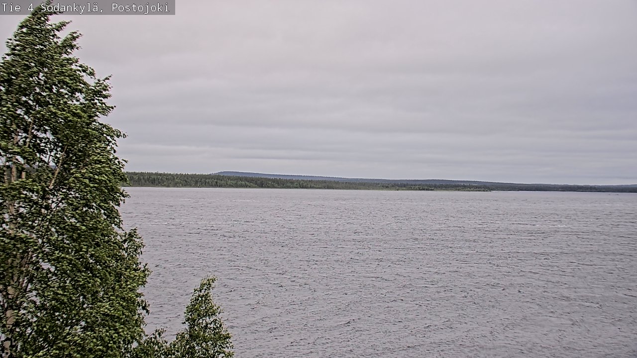 Weather Camera Image Väg 4 Sodankylä, Postojoki, Sodankylä, Lappi