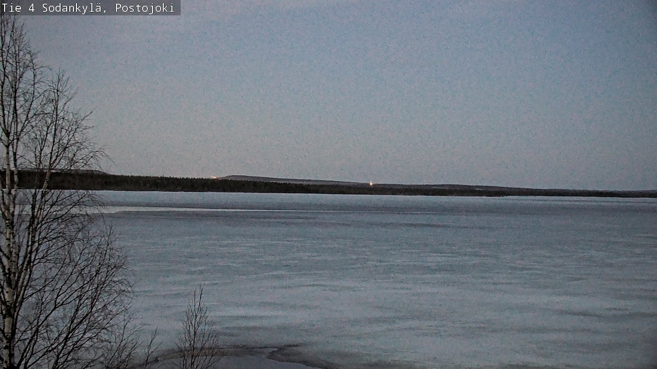 Weather Camera Image Road 4 Sodankylä, Postojoki, Sodankylä, Lappi