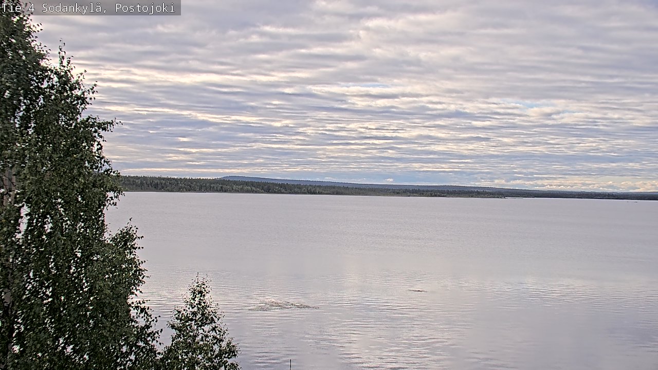 Weather Camera Image Road 4 Sodankylä, Postojoki, Sodankylä, Lappi