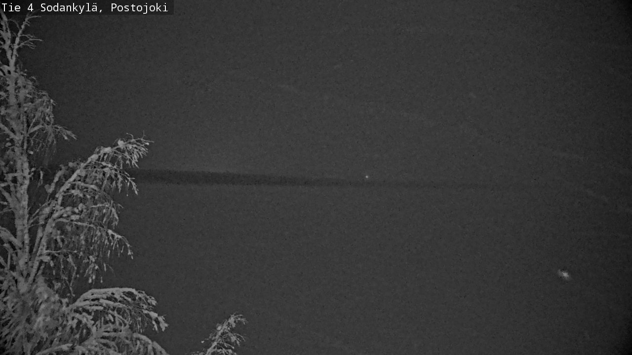 Weather Camera Image Road 4 Sodankylä, Postojoki, Sodankylä, Lappi