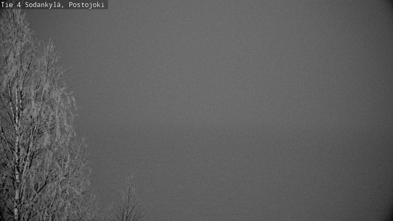Weather Camera Image Road 4 Sodankylä, Postojoki, Sodankylä, Lappi