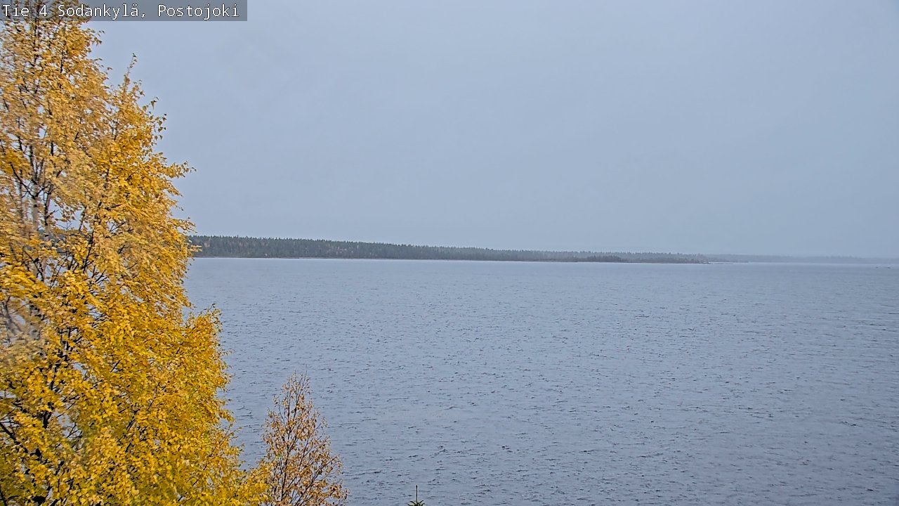 Weather Camera Image Road 4 Sodankylä, Postojoki, Sodankylä, Lappi