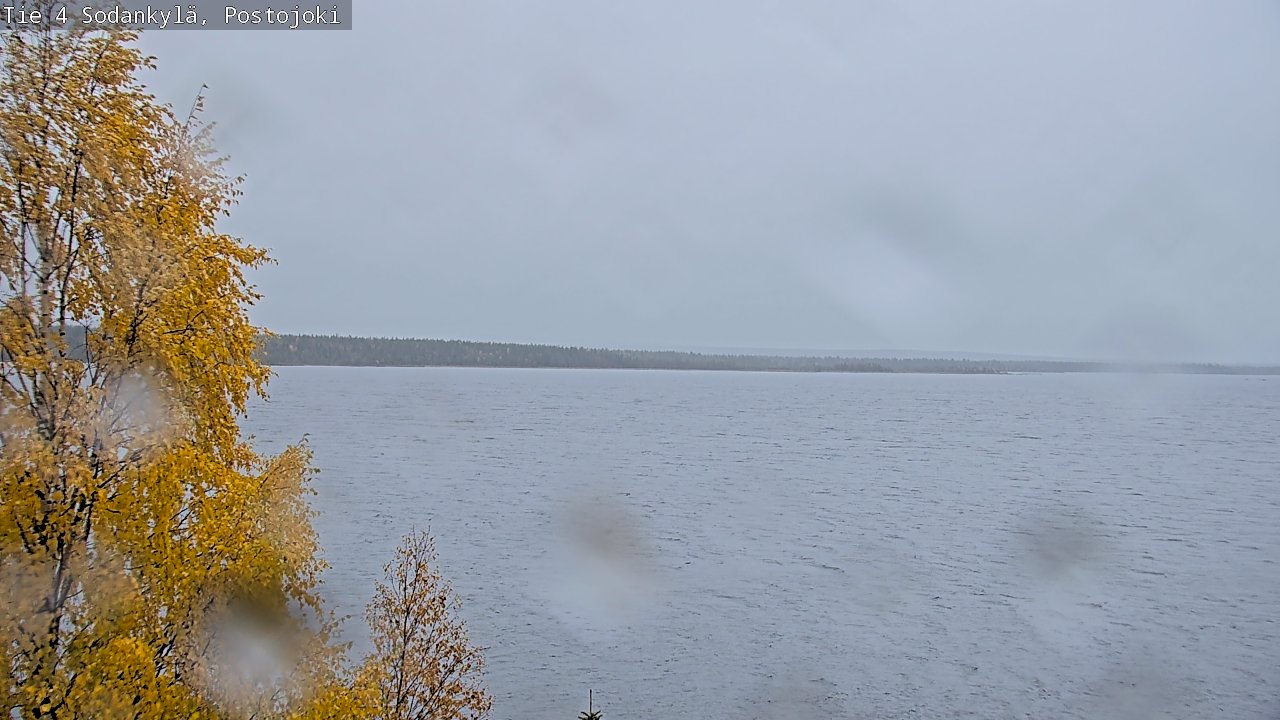 Weather Camera Image Road 4 Sodankylä, Postojoki, Sodankylä, Lappi