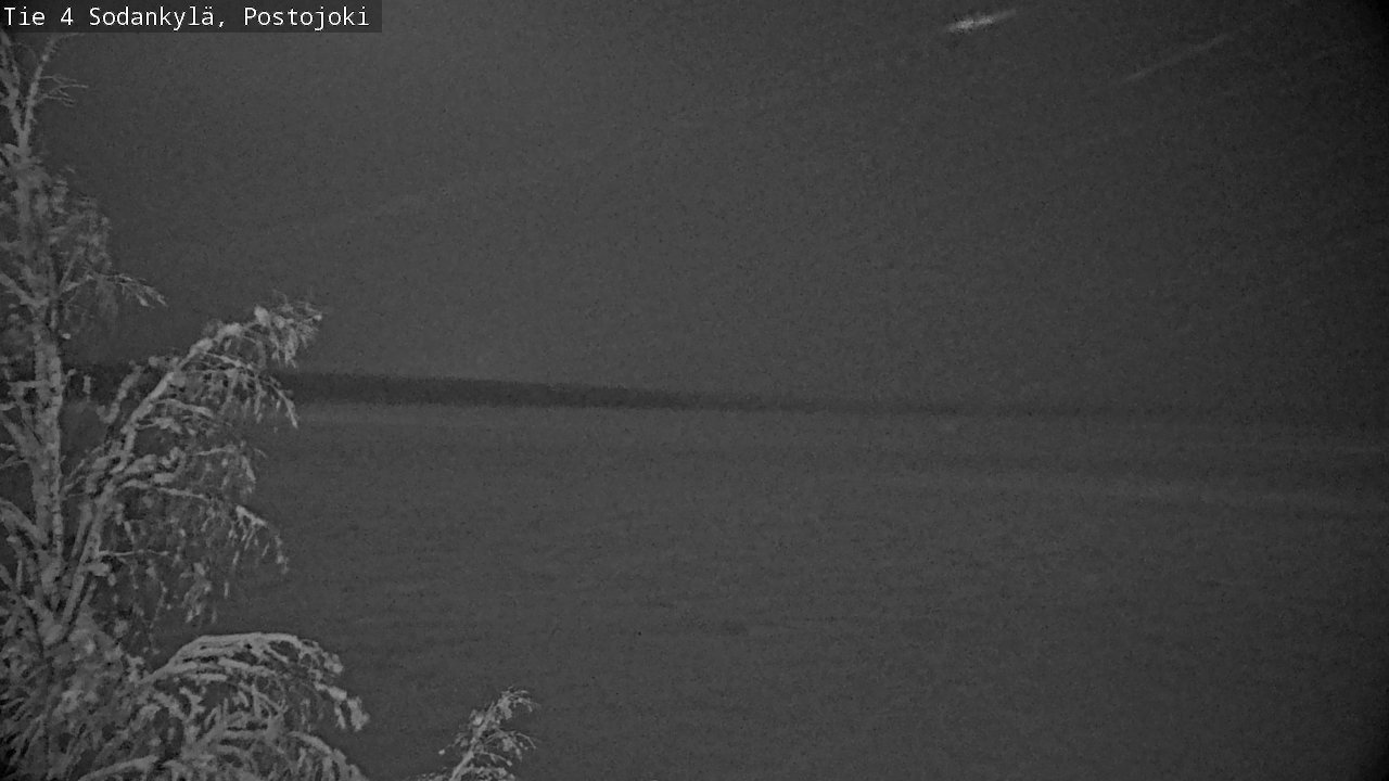 Weather Camera Image Road 4 Sodankylä, Postojoki, Sodankylä, Lappi