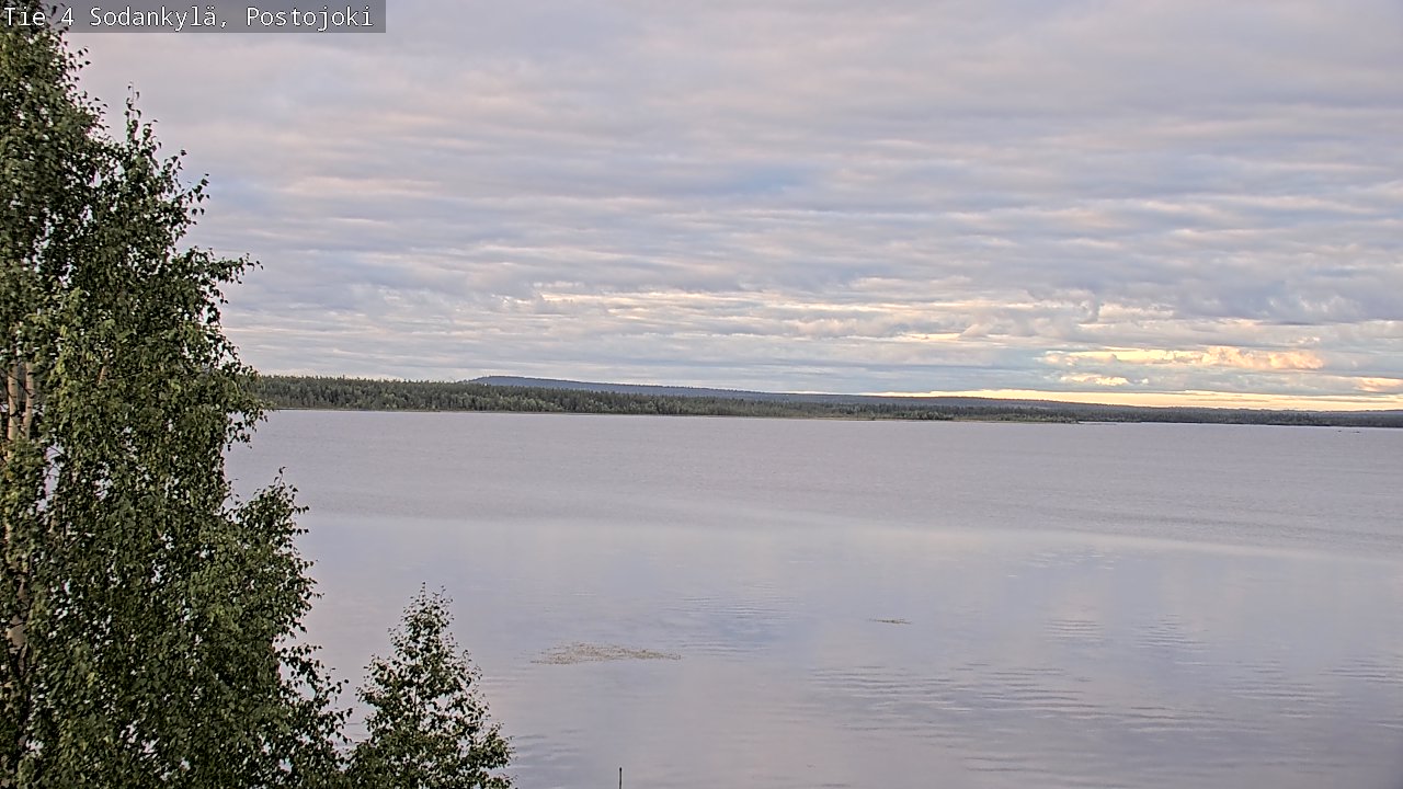 Weather Camera Image Road 4 Sodankylä, Postojoki, Sodankylä, Lappi