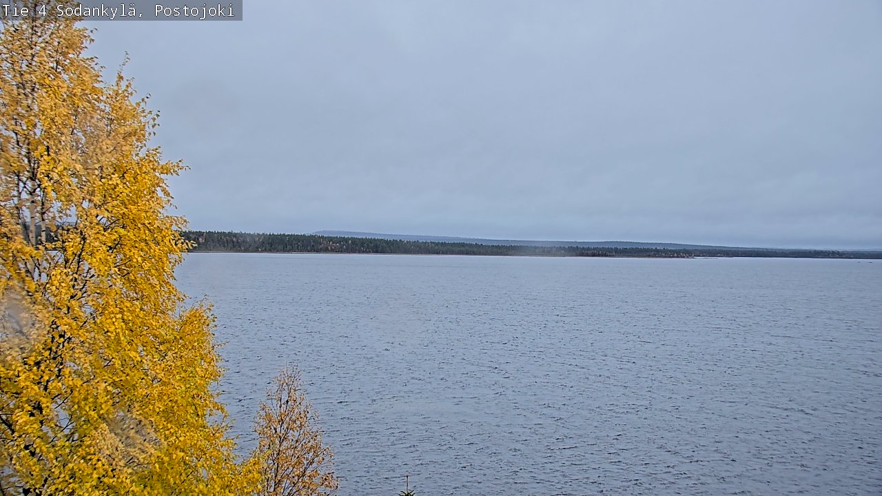 Weather Camera Image Road 4 Sodankylä, Postojoki, Sodankylä, Lappi