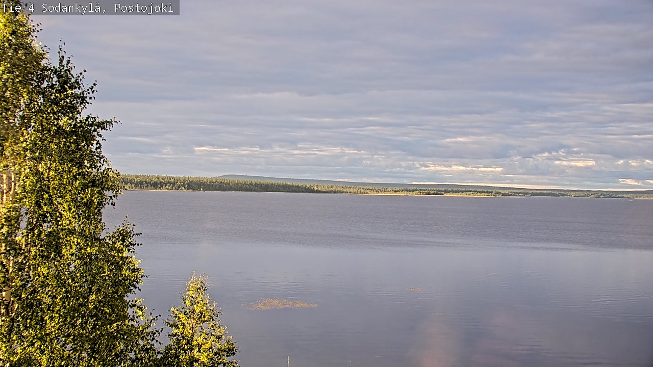 Weather Camera Image Road 4 Sodankylä, Postojoki, Sodankylä, Lappi