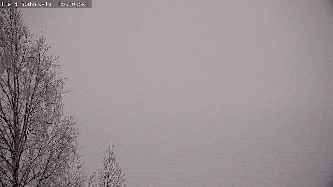 Weather Camera Image Road 4 Sodankylä, Postojoki, Sodankylä, Lappi