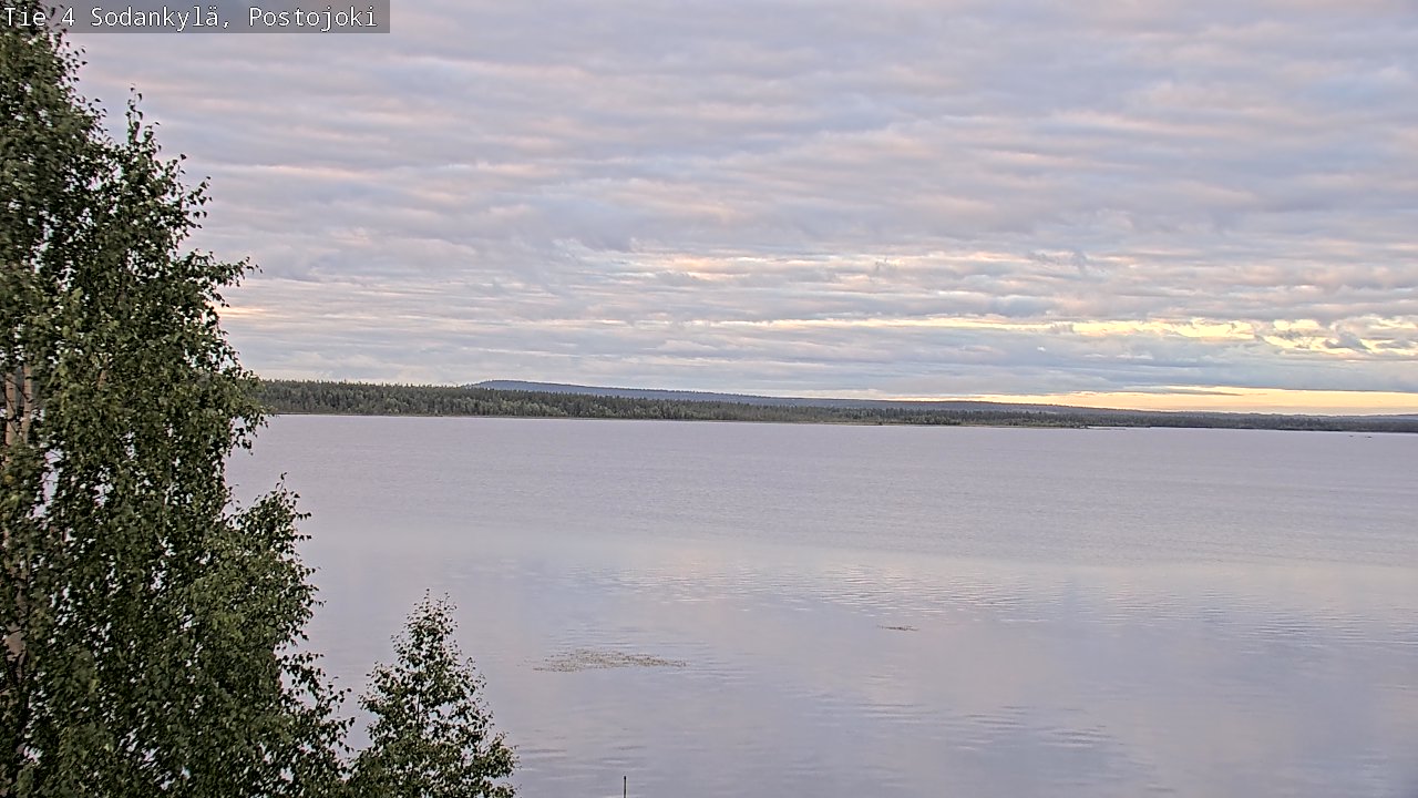 Weather Camera Image Road 4 Sodankylä, Postojoki, Sodankylä, Lappi