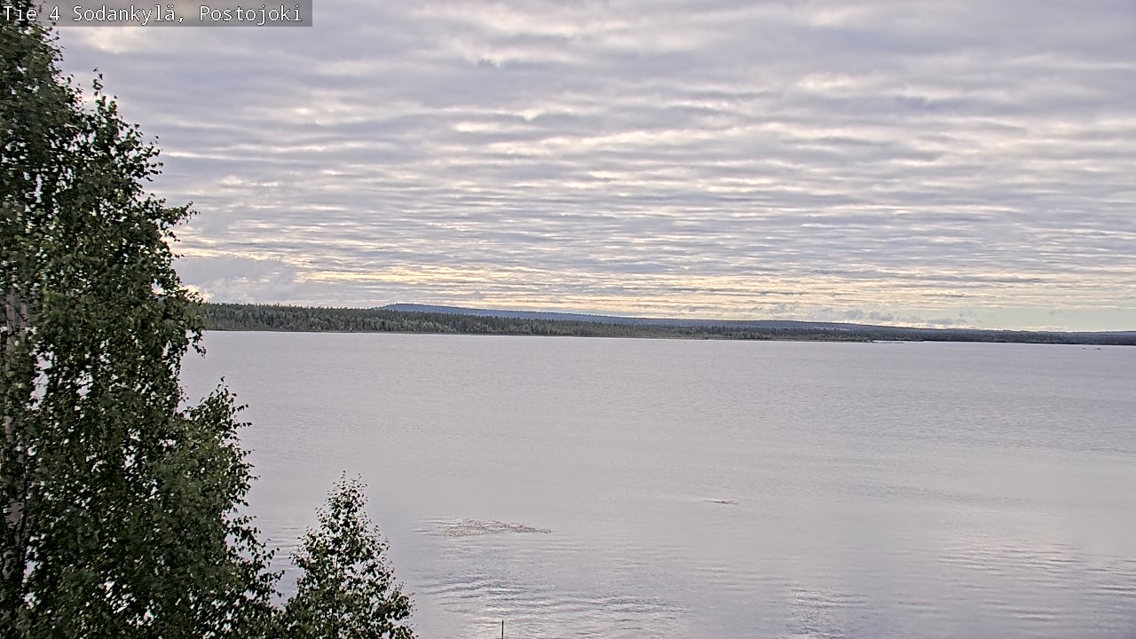 Weather Camera Image Road 4 Sodankylä, Postojoki, Sodankylä, Lappi