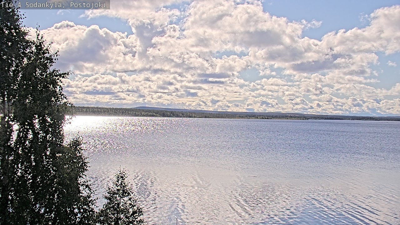 Weather Camera Image Road 4 Sodankylä, Postojoki, Sodankylä, Lappi
