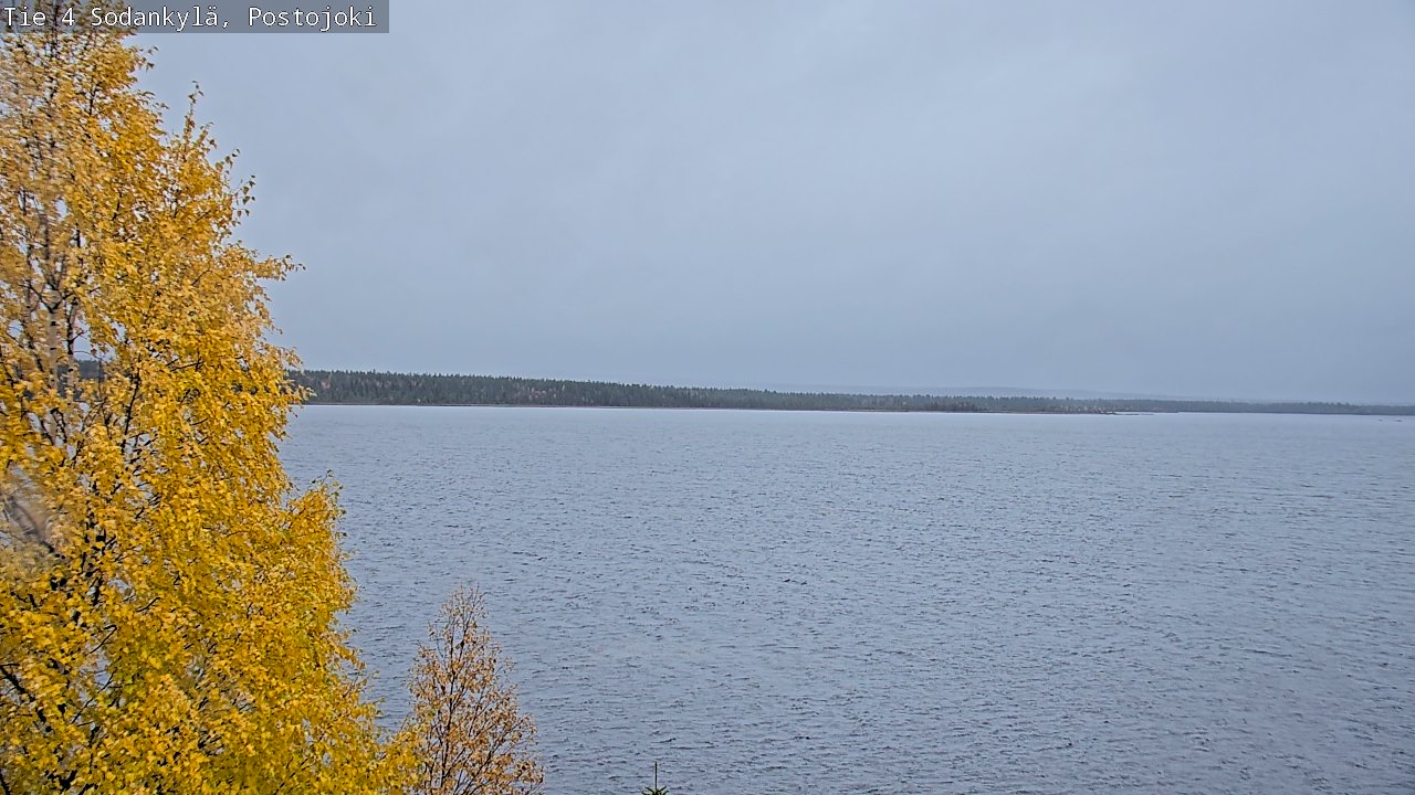 Weather Camera Image Road 4 Sodankylä, Postojoki, Sodankylä, Lappi