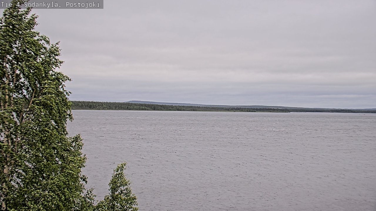 Weather Camera Image Väg 4 Sodankylä, Postojoki, Sodankylä, Lappi