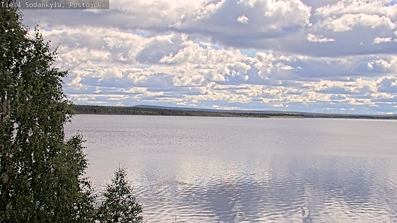 Weather Camera Image Väg 4 Sodankylä, Postojoki, Sodankylä, Lappi