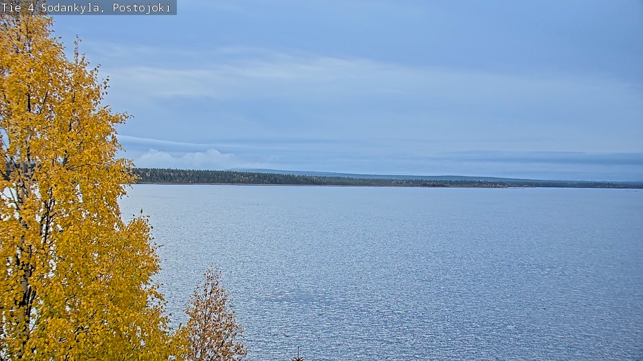 Weather Camera Image Väg 4 Sodankylä, Postojoki, Sodankylä, Lappi