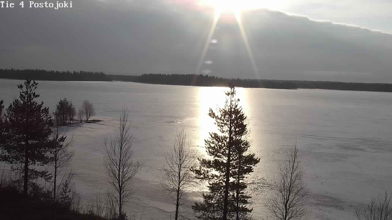 Weather Camera Image Väg 4 Sodankylä, Postojoki, Sodankylä, Lappi