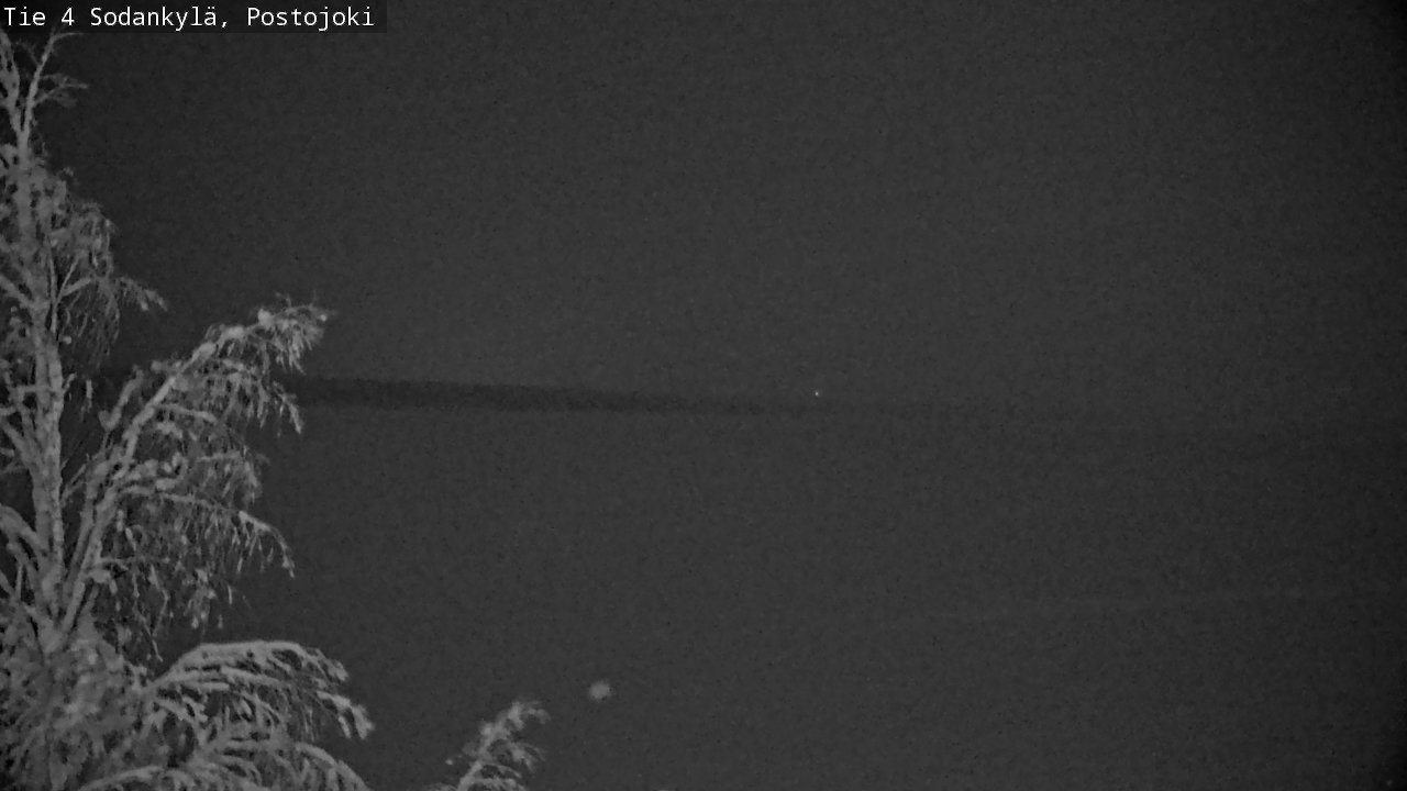 Weather Camera Image Road 4 Sodankylä, Postojoki, Sodankylä, Lappi