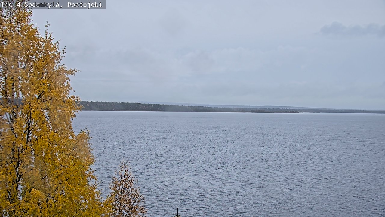 Weather Camera Image Road 4 Sodankylä, Postojoki, Sodankylä, Lappi