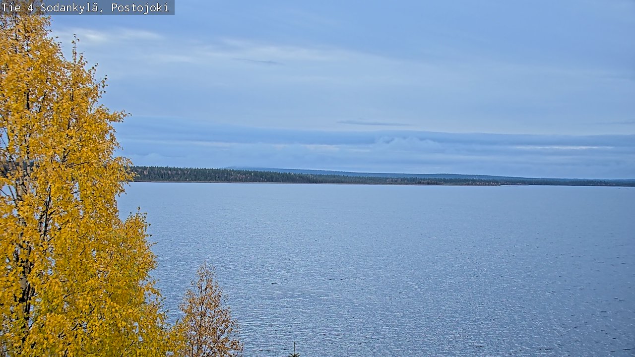 Weather Camera Image Väg 4 Sodankylä, Postojoki, Sodankylä, Lappi