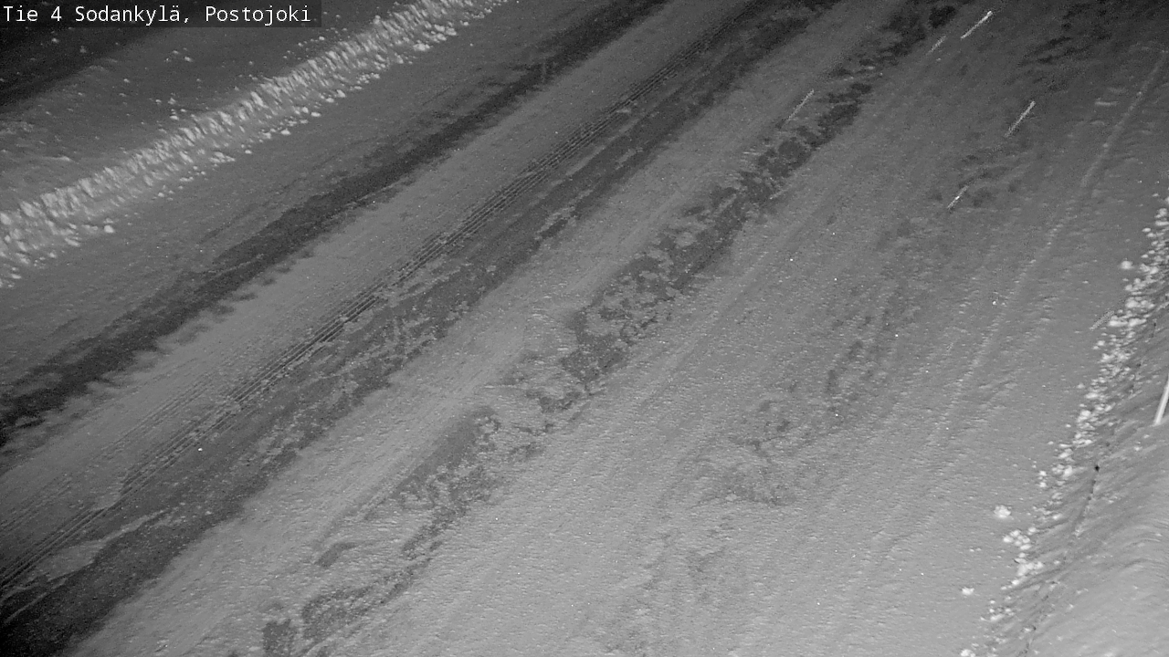 Weather Camera Image Road 4 Sodankylä, Postojoki, Sodankylä, Lappi